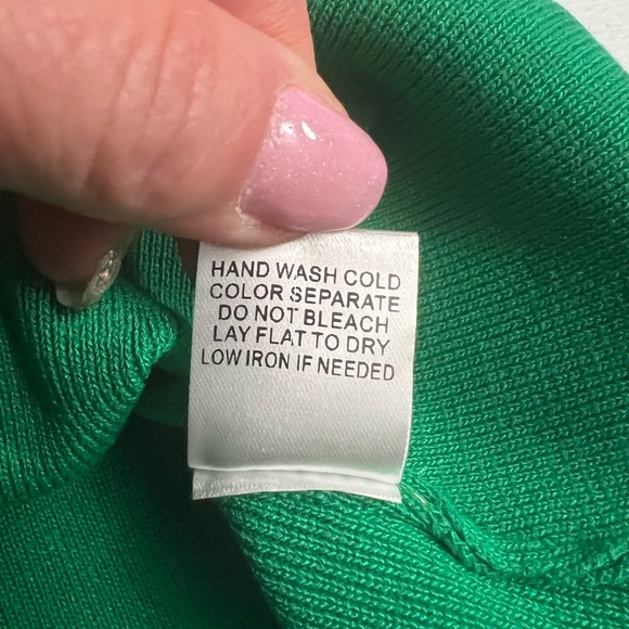 NWT BiBi|Green Tank Top|Size XL - Picture 5 of 7